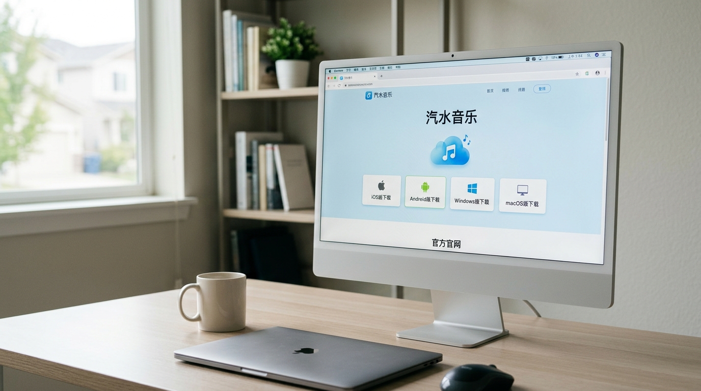 汽水音乐官网下载入口与网页版访问页面