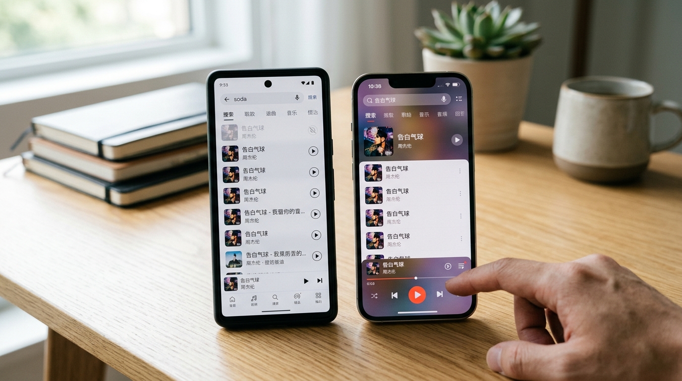 汽水音乐曲库版权覆盖与搜不到歌替代方案