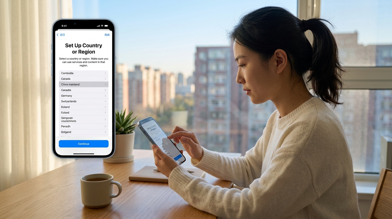 iOS App Store 汽水音乐下载切换 Apple ID 地区教程