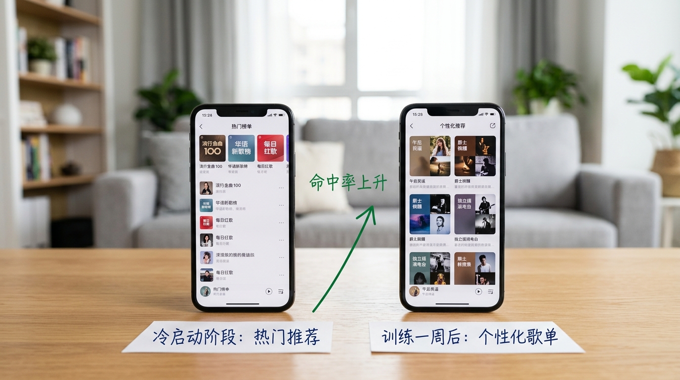 汽水音乐推荐算法个性化体验实测对比