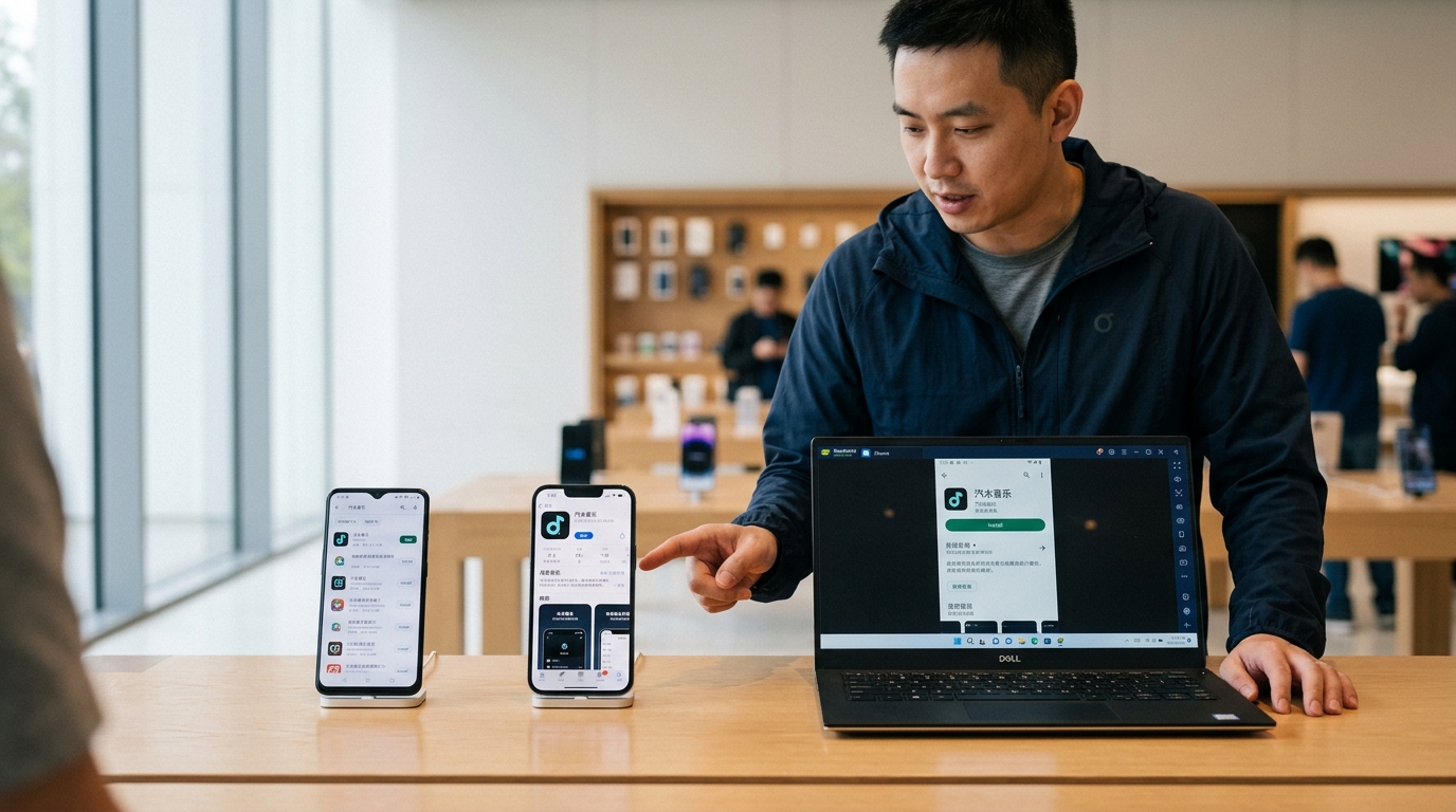 汽水音乐下载在安卓iOS电脑三端的安装方式对比