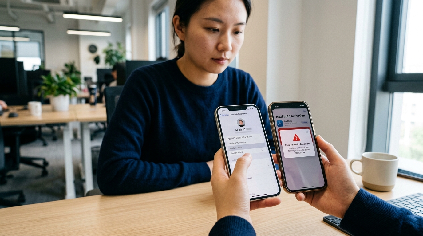 iPhone 搜不到汽水音乐下载时切换 Apple ID 区域的安全步骤